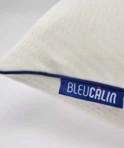 Bleu Câlin Oreillers Oreiller Confort Sur Mesure Avec Barrettes Mémoire De Forme 65x65cm -Sommiers Soldes oreiller confort sur mesure avec barrettes memoire de forme 65x65cm 2