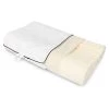 Someo Oreillers Oreiller Ergonomique Latex Naturel Et Taie D'oreiller Percale 40x60