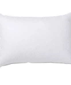 Bleu Câlin Oreillers Oreiller Gonflant Confort Souple Enveloppe Coton Percale 50x70cm