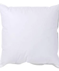 Bleu Câlin Oreillers Oreiller Gonflant Enveloppe Coton Percale 65x65cm