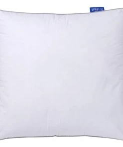 Bleu Câlin Oreillers Oreiller Gonflant Ultra Confort Enveloppe Coton Percale 65x65cm