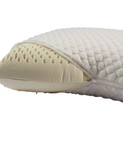 Someo Oreillers Oreiller Latex Et Housse De Protection 40x60 -Sommiers Soldes oreiller latex et housse de protection 40x60 3