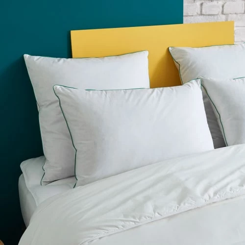 WAKE ME GREEN Oreillers Oreiller MEDIUM 30% Duvet - Coton Bio 50x75 Cm 4 WAKE ME GREEN Oreillers Oreiller MEDIUM 30% Duvet - Coton Bio 50x75 Cm – Image 2