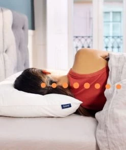 Emma Matelas Oreillers Oreiller Microfibre Emma Nuage 50x70 -Sommiers Soldes oreiller microfibre emma nuage 50x70 4