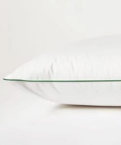 WAKE ME GREEN Oreillers Oreiller MOELLEUX Respirant - Coton Bio 60x60 Cm -Sommiers Soldes oreiller moelleux respirant coton bio 60x60 cm 3