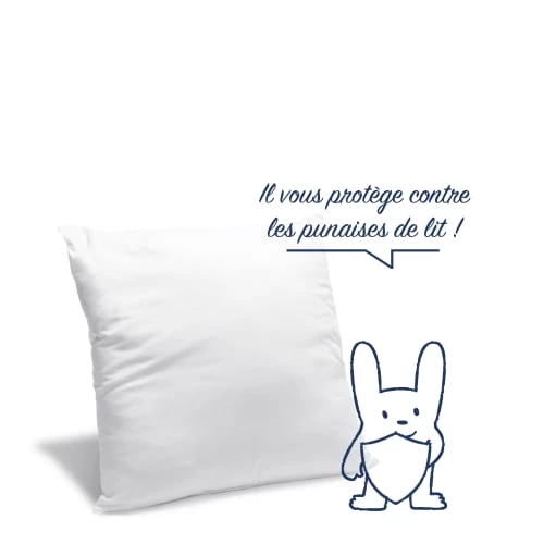 Bleu Câlin Oreillers Oreiller Moelleux Traitement Naturel Greencare Ultra 60x60cm 4 Bleu Câlin Oreillers Oreiller Moelleux Traitement Naturel Greencare Ultra 60x60cm – Image 2