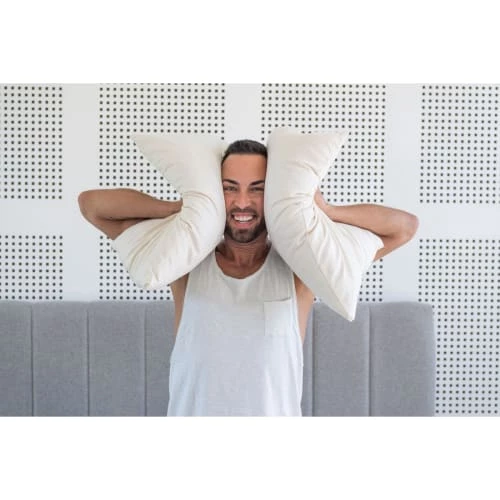 Pilimpi Oreillers Oreiller Naturel Ferme Coton Bio - 100% LAINE VIERGE-60 X 60 Cm 4 Pilimpi Oreillers Oreiller Naturel Ferme Coton Bio - 100% LAINE VIERGE-60 X 60 Cm – Image 2