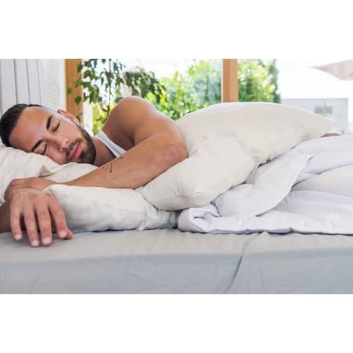 Pilimpi Oreillers Oreiller Naturel Ferme Coton Bio - 100% LAINE VIERGE-60 X 60 Cm 8 Pilimpi Oreillers Oreiller Naturel Ferme Coton Bio - 100% LAINE VIERGE-60 X 60 Cm – Image 6