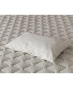 Pilimpi Oreillers Oreiller Naturel Plat Coton Bio - 100% LAINE VIERGE-60 X 40 Cm -Sommiers Soldes oreiller naturel plat coton bio 100 laine vierge 60 x 40 cm 2