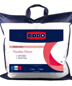 Dodo Oreillers Oreiller Toucher Duvet MEDIUM 65x65 Cm -Sommiers Soldes oreiller toucher duvet medium 65x65 cm 2