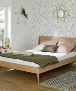 ID Kids Lits Pack Lit Avec Matelas 140x190 Cm Bois Massif -Sommiers Soldes pack lit avec matelas 140x190 cm bois massif 2