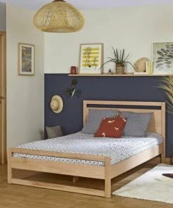 ID Kids Lits Pack Lit Avec Matelas 160x200 Cm Bois Massif -Sommiers Soldes pack lit avec matelas 160x200 cm bois massif 2