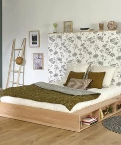 ID Kids Lits Pack Lit Avec Matelas 160x200 Cm Bois Massif -Sommiers Soldes pack lit avec matelas 160x200 cm bois massif 8