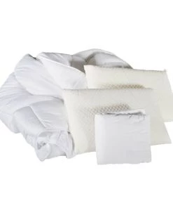 Olympe Oreillers Protège Matelas + Couette + Oreiller 140x190