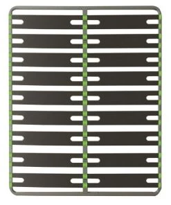 Altobuy Sommiers Sommier 2x9 Lattes 140x190cm