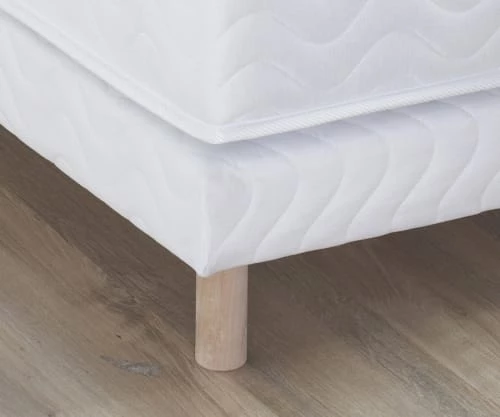 Idliterie Sommiers Sommier à Lattes Blanc 2x90x200 4 Idliterie Sommiers Sommier à Lattes Blanc 2x90x200 – Image 2