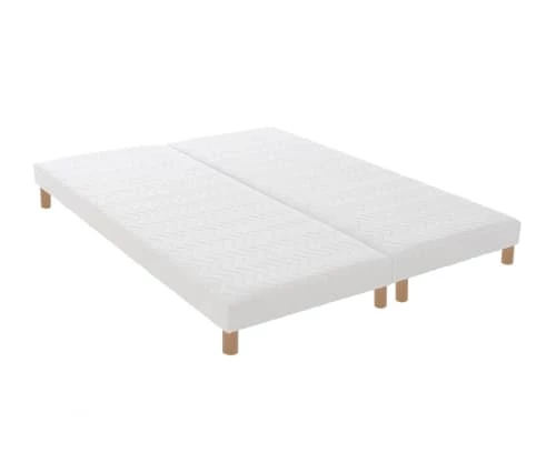 Idliterie Sommiers Sommier à Lattes Blanc 2x90x200 3 Idliterie Sommiers Sommier à Lattes Blanc 2x90x200