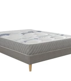 Moondaca Sommiers Sommier à Lattes En Kit 140x190 Tissu Déco + 4 Pieds -Sommiers Soldes sommier a lattes en kit 140x190 tissu deco 4 pieds 14
