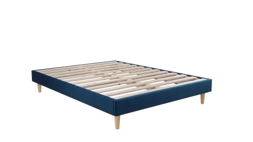 Moondaca Sommiers Sommier à Lattes En Kit 140x190 Tissu Déco + 4 Pieds 3 Moondaca Sommiers Sommier à Lattes En Kit 140x190 Tissu Déco + 4 Pieds