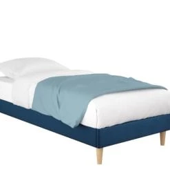 Moondaca Sommiers Sommier à Lattes En Kit 9x190 Tissu Déco + 4 Pieds -Sommiers Soldes sommier a lattes en kit 9x190 tissu deco 4 pieds 3