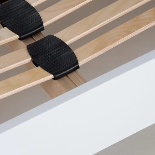 Maison Aubertin Sommiers Sommier à Lattes En Kit Bois Couleur Blanc 180x200 6 Maison Aubertin Sommiers Sommier à Lattes En Kit Bois Couleur Blanc 180x200 – Image 4