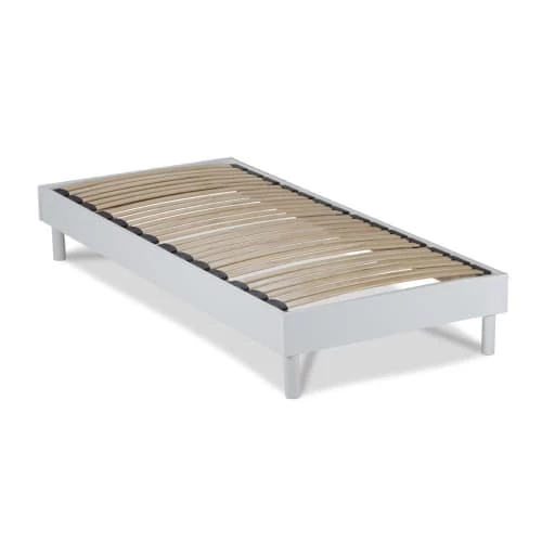 Maison Aubertin Sommiers Sommier à Lattes En Kit Bois Couleur Blanche 90x190 3 Maison Aubertin Sommiers Sommier à Lattes En Kit Bois Couleur Blanche 90x190