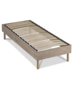Maison Aubertin Sommiers Sommier à Lattes En Kit Bois Couleur Naturelle 90x190
