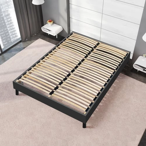 Maison Aubertin Sommiers Sommier à Lattes En Kit Bois Couleur Noir 160x200 4 Maison Aubertin Sommiers Sommier à Lattes En Kit Bois Couleur Noir 160x200 – Image 2