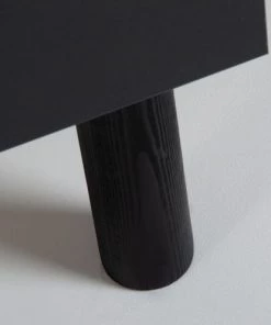 Maison Aubertin Sommiers Sommier à Lattes En Kit Bois Couleur Noir 90x200 -Sommiers Soldes sommier a lattes en kit bois couleur noir 90x200 4