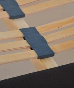 Olympe Sommiers Sommier à Lattes En Kit Coutil Gris Anthracite 140x190 -Sommiers Soldes sommier a lattes en kit coutil gris anthracite 140x190 3