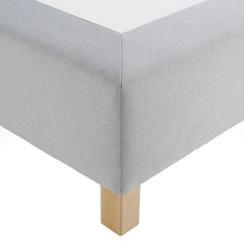 Maisons Du Monde Sommiers Sommier à Ressorts BOXSPRING Gris Clair 90x200 5 Maisons Du Monde Sommiers Sommier à Ressorts BOXSPRING Gris Clair 90x200 – Image 3