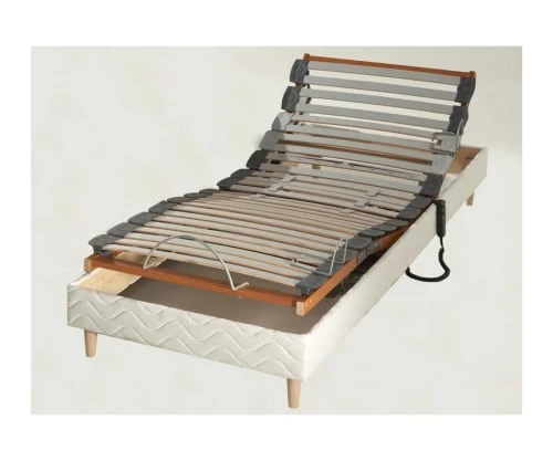 Idliterie Sommiers Sommier Avec Réglage Fermeté Au Niveau Lombaire 90x190 Cm 3 Idliterie Sommiers Sommier Avec Réglage Fermeté Au Niveau Lombaire 90x190 Cm