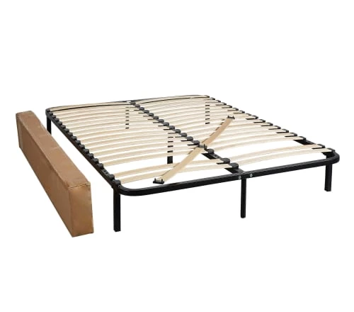 Terre De Nuit Sommiers Sommier Cadre à Lattes Métal En Kit 140x190 4 Terre De Nuit Sommiers Sommier Cadre à Lattes Métal En Kit 140x190 – Image 2