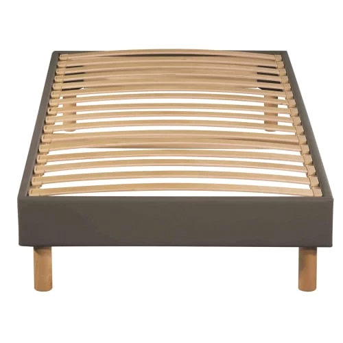 Merinos Sommiers Sommier Déco En Kit à Lattes Enduit Taupe 160x200 5 Merinos Sommiers Sommier Déco En Kit à Lattes Enduit Taupe 160x200 – Image 3