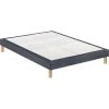 Merinos Sommiers Sommier Déco Morphologique Avec Pieds 160x200 2 Merinos Sommiers Sommier Déco Morphologique Avec Pieds 160x200 -Sommiers Soldes sommier deco morphologique avec pieds 160x200 1