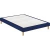 Merinos Sommiers Sommier Déco Morphologique Avec Pieds 160x200