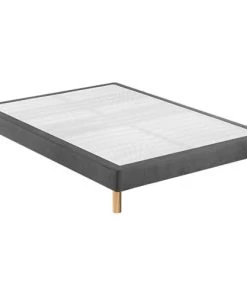 Merinos Sommiers Sommier Déco Morphologique Avec Pieds 90x190