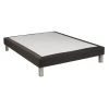Sommiers Sommier Déco Someo Gris Foncé Chiné 90x200 -Sommiers Soldes sommier deco someo gris fonce chine 90x200 1