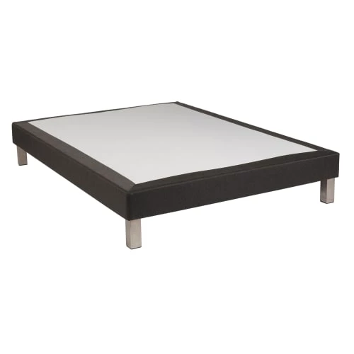 Sommiers Sommier Déco Someo Gris Foncé Chiné 90x200 3 Sommiers Sommier Déco Someo Gris Foncé Chiné 90x200