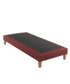 Someo Sommiers Sommier Déco Tapissier 100 X 210 Rouge