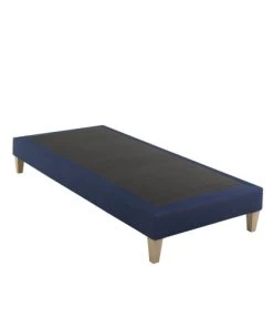 Someo Sommiers Sommier Déco Tapissier 110 X 190 Bleu Marine