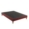 Someo Sommiers Sommier Déco Tapissier 140 X 210 Rouge