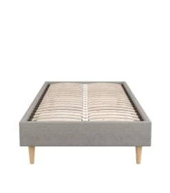 Moondaca Sommiers Sommier Déco Tapissier En Kit 90x190 Gris Clair 4 Pieds Inclus 12 Moondaca Sommiers Sommier Déco Tapissier En Kit 90x190 Gris Clair 4 Pieds Inclus -Sommiers Soldes sommier deco tapissier en kit 90x190 gris clair 4 pieds inclus 4