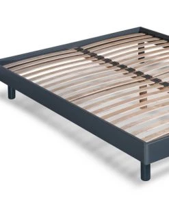 Altobuy Sommiers Sommier Démontable 140x190 Anthracite -Sommiers Soldes sommier demontable 140x190 anthracite 2