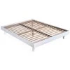 Altobuy Sommiers Sommier Démontable 140x190 Blanc 2 Altobuy Sommiers Sommier Démontable 140x190 Blanc -Sommiers Soldes sommier demontable 140x190 blanc 1