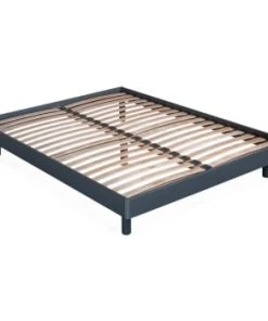 Altobuy Sommiers Sommier Démontable 160x200 Gris -Sommiers Soldes sommier demontable 160x200 anthracite 2
