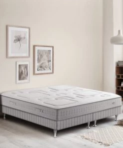 Simmons Sommiers Sommier Duo à Lattes Airsom, Soutien Ferme 2X90X200, 15cm De Hauteur -Sommiers Soldes sommier duo a lattes airsom soutien ferme 2x90x200 15cm de hauteur 1