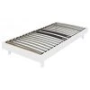 Pilimpi Sommiers Sommier En Bois Avec Lattes Morphologiques Et Pieds Inclus 90 X 190