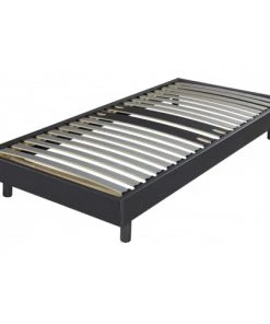 Pilimpi Sommiers Sommier En Bois Avec Lattes Morphologiques Et Pieds Inclus 90 X 200