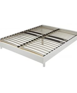 Pilimpi Sommiers Sommier En Bois Avec Lattes Morphologiques Et Pieds Inclus 90 X 200